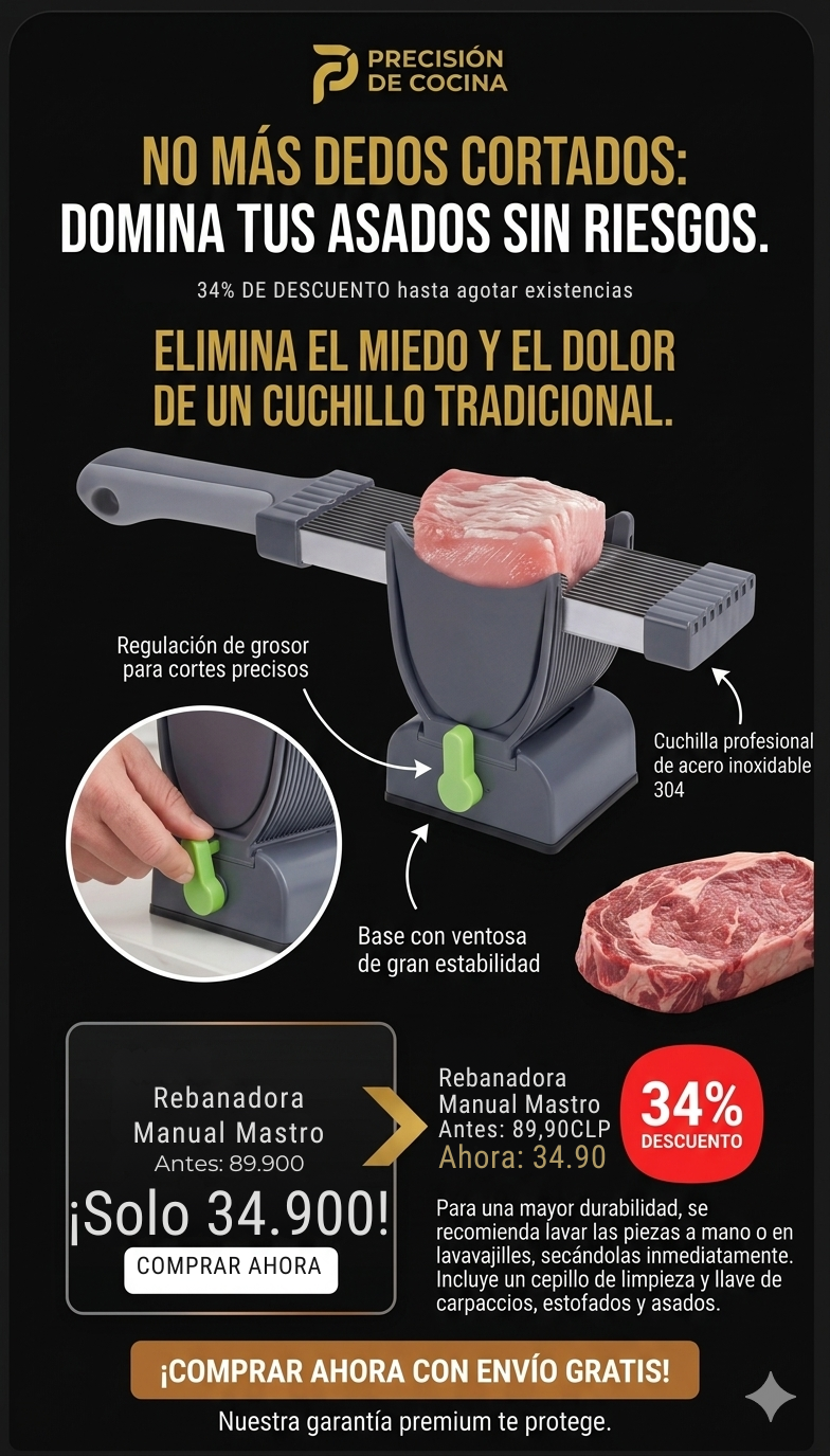 Cortadora Especial De Carne Manual