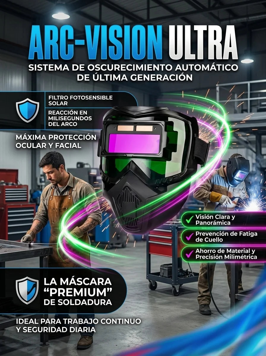 MASCARA DE SOLDAR PROFESIONAL